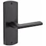 Emtek Missoula 7-1/4 Inch Passage Sideplate Lockset Flat Black Bronze