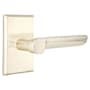 Emtek Aurora Sandcast Bronze Passage Leverset White Bronze