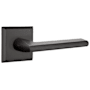 Emtek Lariat Rustic Modern Bronze Privacy Door Lever Set Flat Black Bronze