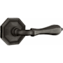Emtek Octagon Lever Tuscany Bronze Privacy Leverset Medium Bronze