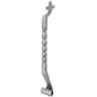 Emtek 24" Height Wrought Steel San Carlos Door Pull from the Wrought Steel Collection Satin Steel
