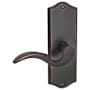 Emtek 7-1/8" Height Colonial Sideplate Classic Brass Passage Entry Set Oil Rubbed Bronze