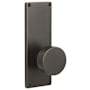 Emtek 7-1/2" Height Rectangular Sideplate Brass Modern Dummy Set Oil Rubbed Bronze