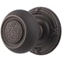 Emtek Belmont Reversible Non-Turning Two-Sided Dummy Door Knob Set from the Designer Brass Collection Oil Rubbed Bronze