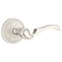 Emtek Coventry Reversible Non-Turning Two-Sided Dummy Door Lever Set from the Designer Brass Collection Satin Nickel