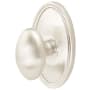 Emtek Egg Reversible Non-Turning Two-Sided Dummy Door Knob Set from the Brass Modern Collection Polished Chrome