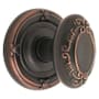Emtek Victoria Reversible Non-Turning Two-Sided Dummy Door Knob Set from the Designer Brass Collection Oil Rubbed Bronze