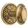 Emtek Victoria Reversible Non-Turning Two-Sided Dummy Door Knob Set from the Designer Brass Collection French Antique