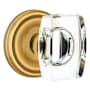 Emtek Windsor Reversible Non-Turning Two-Sided Dummy Door Knob Set from the Crystal Collection French Antique