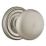 Emtek Providence Passage Door Knob Set with Regular Rose from the Brass Classic Collection Pewter