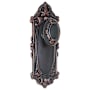 Emtek 7-3/4" Height Victoria Sideplate Designer Brass Passage Entry Set Oil Rubbed Bronze