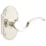 Emtek Cortina Brass Modern Passage Leverset Polished Nickel