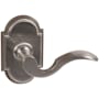 Emtek Cortina Brass Modern Passage Leverset Pewter