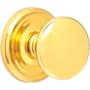 Emtek Providence Classic Brass Passage Knobset Unlacquered Brass