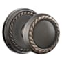 Emtek Rope Knob Designer Brass Passage Knobset Oil Rubbed Bronze
