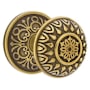 Emtek Lancaster Brass Privacy Knob Set French Antique