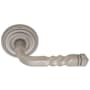 Emtek Santa Fe Brass Modern Privacy Leverset Pewter