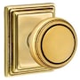 Emtek Norwich Privacy Door Knob Set with Wilshire Rose from the Brass Classic Collection French Antique