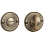 Emtek Privacy Deadbolt for use with Emtek Brass Passage Sets Pewter