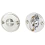Emtek Privacy Deadbolt for use with Emtek Brass Passage Sets Polished Chrome