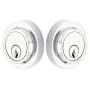 Emtek Modern Style Brass Modern Double Cylinder Deadbolt Polished Chrome