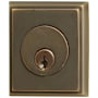 Emtek Rectangular Style Brass Modern Double Cylinder Deadbolt Oil Rubbed Bronze