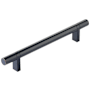 Emtek Smooth 6 Inch Center to Center Bar Cabinet Pull with Rectangular Bar Stem from the SELECT Collection Oil Rubbed Bronze / Oil Rubbed Bronze Stem