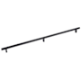 Emtek Smooth 20 Inch Center to Center Bar Cabinet Pull with Rectangular Bar Stem from the SELECT Collection Oil Rubbed Bronze / Oil Rubbed Bronze Stem