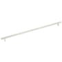 Emtek Knurled 18 Inch Center to Center Bar Cabinet Pull with Rectangular Bar Stem from the SELECT Collection Satin Nickel / Satin Nickel Stem