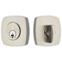 Emtek Urban Modern Single Cylinder Deadbolt Satin Nickel