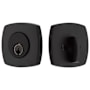Emtek Urban Modern Single Cylinder Deadbolt Flat Black
