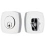 Emtek Urban Modern Single Cylinder Deadbolt Polished Chrome