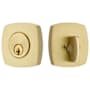 Emtek Urban Modern Single Cylinder Deadbolt Satin Brass