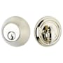 Emtek Regular Style Classic Brass Single Cylinder Deadbolt Polished Nickel