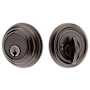 Emtek Low Profile Style Brass Modern Single Cylinder Deadbolt Oil Rubbed Bronze