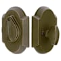 Emtek #1 Style Sandcast Bronze Single Cylinder Deadbolt Medium Bronze