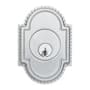 Emtek Knoxville Style Designer Brass Single Cylinder Deadbolt Satin Nickel