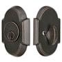 Emtek #8 Style Brass Modern Single Cylinder Deadbolt Oil Rubbed Bronze