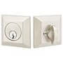 Emtek Quincy Single Cylinder Deadbolt Satin Nickel