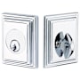Emtek Wilshire Single Cylinder Deadbolt Polished Chrome