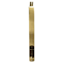 Emtek 12" Solid Brass Flush Bolt with 5/8" Radius Corners Satin Nickel