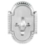 Emtek Knoxville Style Designer Brass One-Sided Deadbolt Polished Chrome