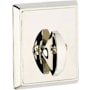 Emtek Brass Rectangular Style Single-Sided Deadbolt from the American Classic Collection Polished Nickel
