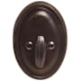 Emtek #14 Style Tuscany Bronze One-Sided Deadbolt Medium Bronze