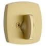 Emtek Urban Modern One Sided Deadbolt Satin Brass