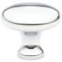 Emtek Providence 1-3/4 Inch Mushroom Cabinet Knob from the Traditional Collection - 10 Pack Polished Chrome