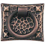 Emtek Hammered Ring 1-3/4 Inch Long Ring Cabinet Pull Oil Rubbed Bronze
