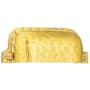 Emtek Hammered 3 Inch Center to Center Cup Cabinet Pull from the Arts & Crafts Collection Satin Brass