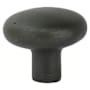 Emtek Sandcast Round 1-1/4 Inch Mushroom Cabinet Knob from the Sandcast Bronze Collection - 25 Pack Medium Bronze