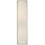 Emtek 12" Height Solid Brass Knoxville Push Plate from the Designer Brass Collection Satin Nickel